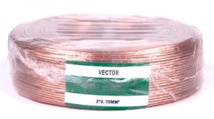 Кабель акустичний Vector 2x0.75 CCA (1м)