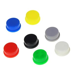 Колпачок для кнопки 12мм 1шт (цветные)