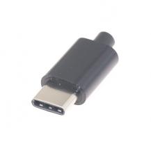 Разъем USB Type-C сборный (4-pin/OTG)