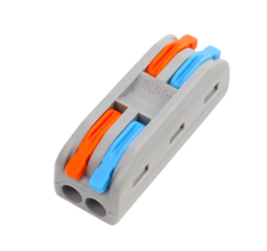 Многоразовая клемма-соединитель PCT-222  с рычагами на 2+2 контакта