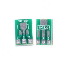 Плата-адаптер SIP3 для чипов в корпусе SOT89 и SOT223