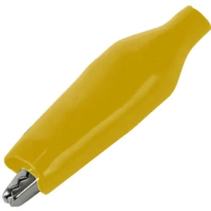 Зажим типа "крокодил" 45мм, желтий