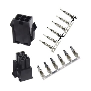 Набір конекторів Molex мама+тато (4.2мм, 2х3pin)