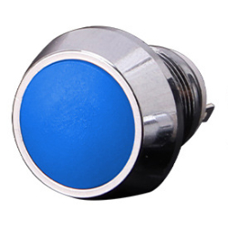 Кнопка GQ12BB-10M/J/B синяя