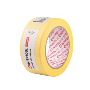Скотч малярный желтый 48мм/50м (100мк)