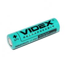 Аккумулятор Videx 18650 Li-Ion 2200мАч (без защиты)