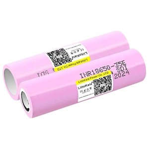 Акумулятор Liitokala INR18650-35E 3450мАг 8A без захисту 1шт