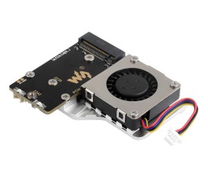 Адаптер PCIe на M.2 размером 2242/2230 для Raspberry Pi 5 с кулером