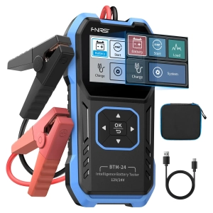 Многофункциональный автомобильный тестер аккумуляторов FNIRSI® BTM-24 2000A CCA 12В/24В