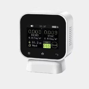 Анализатор качества воздуха FNIRSI® SFD-02 4-в-1 с сенсорным экраном, детектор формальдегида, тестер температуры