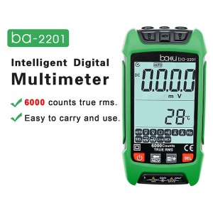 Цифровой Мультиметр-тестер BAKU BA-2201 на 6000 отсчетов