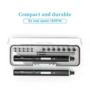 Аккумуляторная отвертка с набором бит 17 в 1 BAKU BA-3331