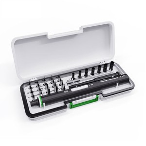 Аккумуляторная отвертка с набором бит 27 в 1 BAKU BA-3333