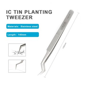 Пинцет для SMD пайки BAKU BA-7sa-14