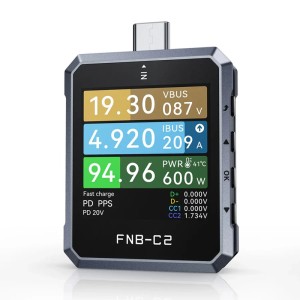 Тестер быстрой зарядки FNIRSI FNB-C2 USB PD 3.1 Type-C