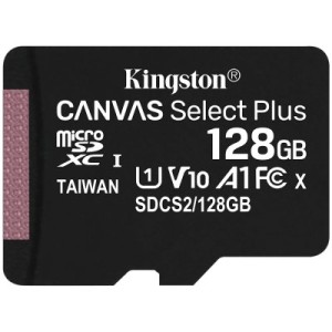 Kingston 128GB micSDXC Canvas Select Plus 100R A1 C10