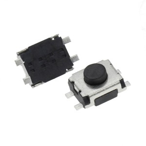 Микрокнопка тактовая SMD 4-выводная 3x4x2мм