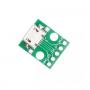 Плата-переходник microUSB-B на DIP 2.54
