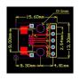 Плата-переходник microUSB-B на DIP 2.54