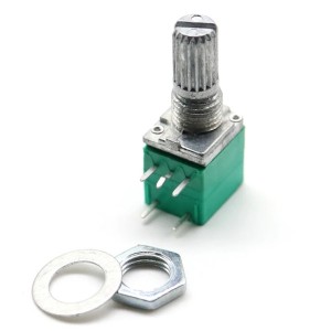 Резистор переменный RK097NS 10K (5-pin) с выключателем