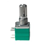 Резистор переменный RK097NS 10K (5-pin) с выключателем