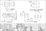 Переключатель движковый DPDT (MSK-22D18G2)