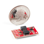 Пульсоксиметр і датчик серцевого ритму SparkFun MAX30101 & MAX32664 (Qwiic)