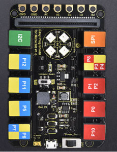 Базовая плата Keyestudio EASY Plug Shield RJ11 6P6C V1.0 для Micro:bit