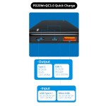 Павербанк 10000 mAh QC3.0 PD ES-D0020 Fast Charge черный
