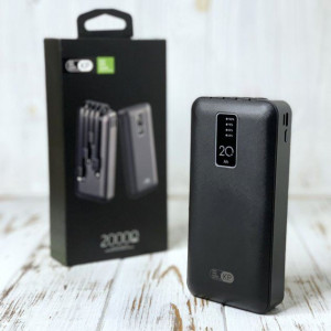 Powerbank King Power KP-27 20000мАч 94 (4 встроенных кабеля)