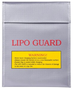 Чехол Lipo Guard 23x29см для безопасного хранения и зарядки LiPol аккумуляторов