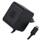 Блок живлення Raspberry Pi 27Вт USB-C PD (Чорний, EU)