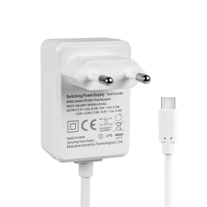 Блок питания SunFounder Type-C 5.1В 5А 27Вт с функцией Power Delivery (EU)
