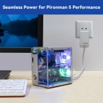 Блок живлення SunFounder Type-C 5.1В 5А 27Вт з функцією Power Delivery (EU)