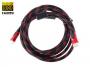 Кабель HDMI 2.7 м в нейлоновой оплетке с ферритами