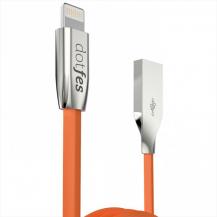Кабель iPhone Dotfes Lightning to USB A04 Zinc Alloy Texture