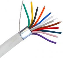 Кабель сигнальний "VKcable" 12жил, в екрані 7х0, 22мм CCA, білий, 1м