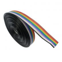 Шлейф 10-жильный 28AWG разноцветный 100 см (1.18мм)