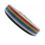 Шлейф 10-жильный 28AWG разноцветный 50см (1.18мм)