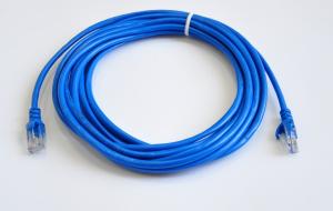 Патч корд мережевий ATCom RJ45 5м (синій або сірий)