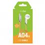 Кабель Dotfes MicroUSB to USB A04M
