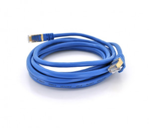 Патч корд литой Ritar SFTP RJ45 Cat.6 5м синий