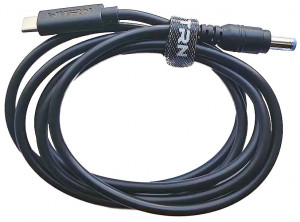 Кабель WITRN Type-C/DC5525 с триггером Power Delivery 12В 5А (реально 2.5А)