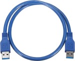 USB 3.0 AM/AM (тато-тато) 1м синій