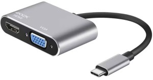 Адаптер 4 в 1 Type-C to HDMI+VGA+USB 3.0+Type C