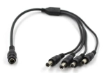 Кабель-разветвитель Y-типа 1xDC5.5х2.1-F на 4xDC5.5х2.1-M 35см