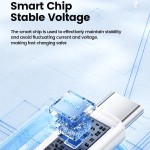 Кабель USB Toocki Type-A/Type-C 1м черный (66W)