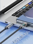 USB-кабель Toocki 100W Type-C з індикацією потужності 1м