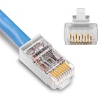 Конектор мережевого кабелю RJ-45 8P8C Cat6 FTP екранований