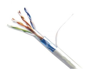 Кабель вита пара FTP CAT5e (CCA) екранований, 1м